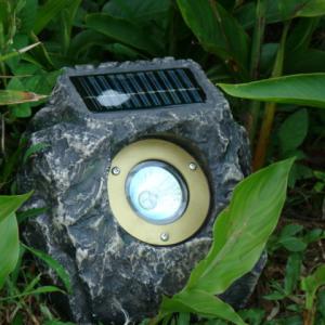 Solar Rock Spotlight