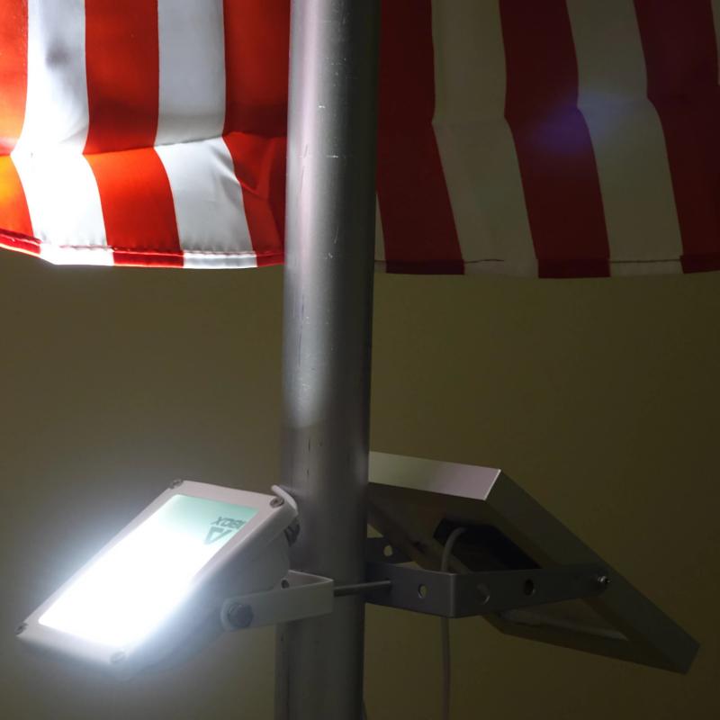 Alpha 180X Solar Flood Light