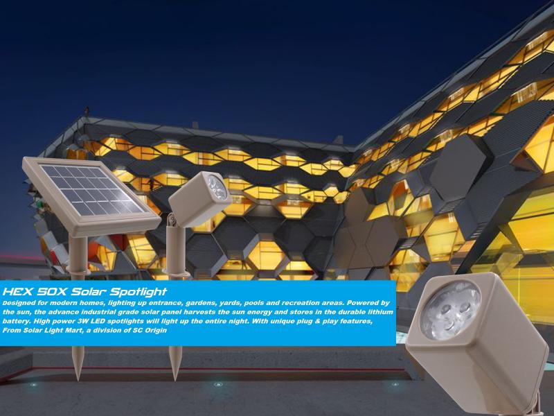 HEX 50X Solar Spotlight