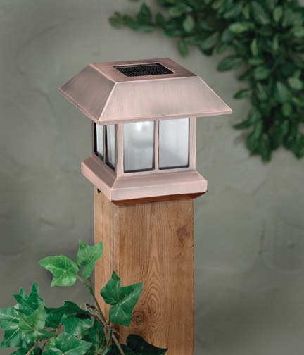Solar Post Light