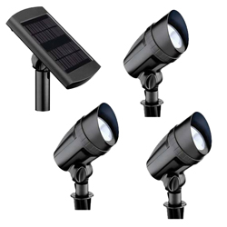 Three Solar Flood Light Set