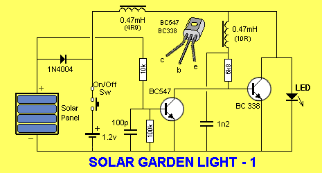Solar Light Circuit