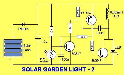 Solar Light Circuit