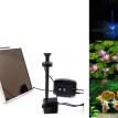 Solar Fountain Pump with LED and Timer